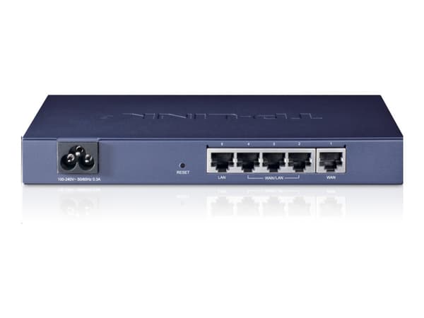 TP-Link TL-R470T+, Ethernet WAN, Nopea Ethernet, Musta
