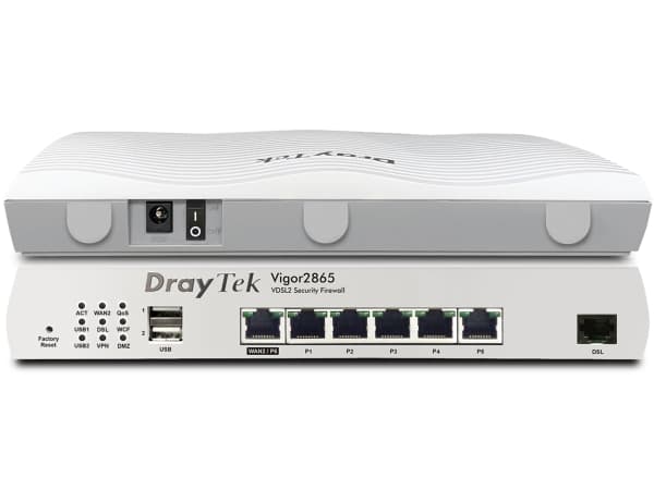 DrayTek Vigor 2865-B VDSL2 Super Vectoring ModemRouter detaljhandel