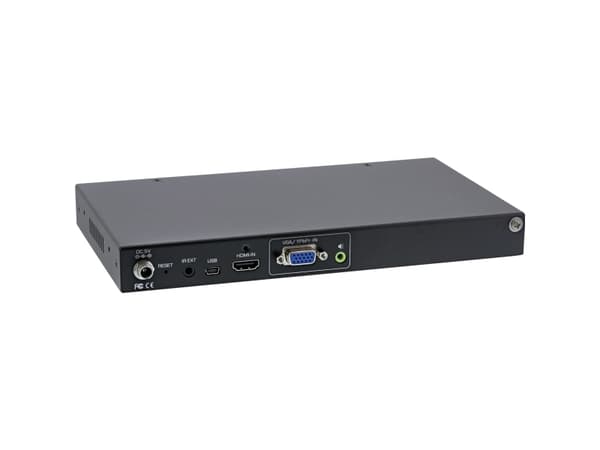InLine 57839I, Sort, Metall, 1080p, 1920 x 1080, 1920 x 1200, Utvendig, 0 - 40 °C