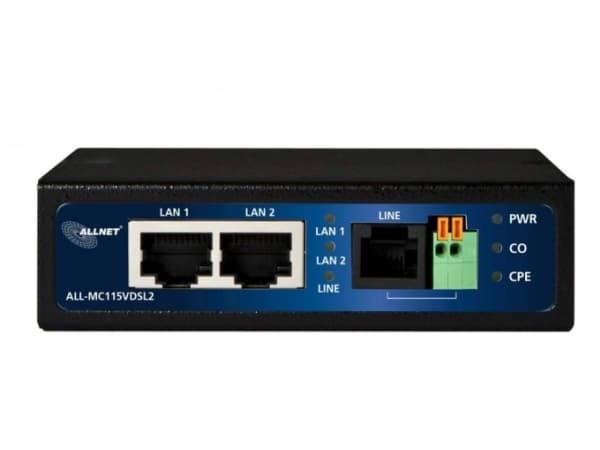 ALLNET VDSL2 ALLMC115VDSL2 100 Mbit Mini-modeemi MasterSlavea varten