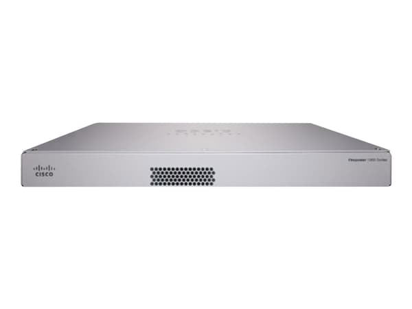 Cisco FirePOWER 1150 neste generasjons brannmur - Brannmur - luftstrøm foran til bak - 1U - rackmonterbar
