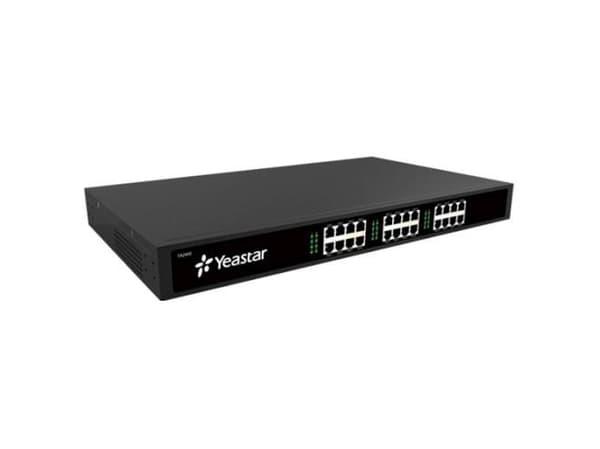 Yeastar TA2400, Musta, 1U, Telinekiinnitys, G.711, G.722, G.723, G.726, G.729A, SNMP, RADIUS, TR-069, FTP, TFTP, HTTP, HTTPS, SSH