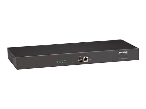 Black Box Secure Serial Server Cisco Pinout - Konsolserver - 16 portar - 100Mb LAN, RS-232 - 1U