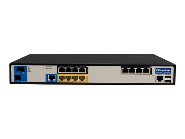 AudioCodes Mediant 800C MSBR - Router - DSL-modem - GigE - WAN-port: 4 - VoIP-telefonadapter - monterbar på stativ
