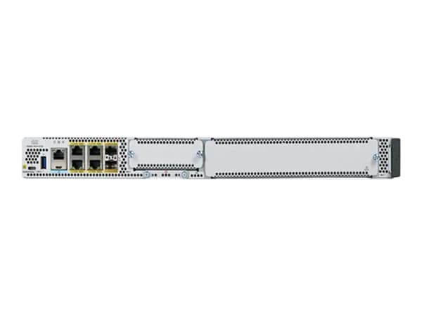 Cisco Catalyst 8300-1N1S-4T2X - Router 10GbE - rackmonterbar - för P/N: C8300-DNA Grå