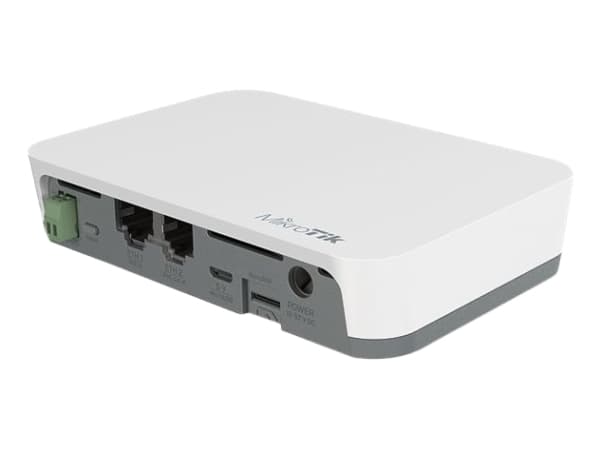 MikroTik KNOT RB924i-2nD-BT5&BG77 - Gateway - 100Mb LAN - Wi-Fi, Bluetooth - 2.4 GHz - likström - monterbar på vägg/DiN-skena