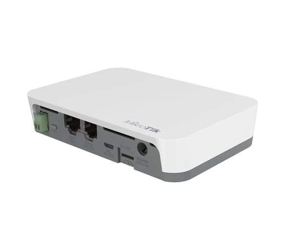 MikroTik KNOT RB924i-2nD-BT5&BG77 - Gateway - 100Mb LAN - Wi-Fi, Bluetooth - 2.4 GHz - likström - monterbar på vägg/DiN-skena