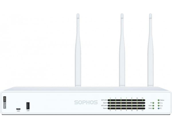 Sophos XGS 126w - Sikkerhetsapparat - 1GbE - Wi-Fi 5 - 2.4 GHz, 5 GHz - skrivebord