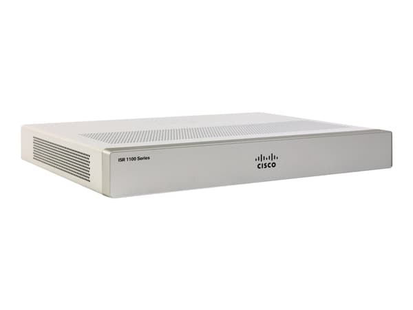 Cisco Integrated Services Router 1121X - Router 8-ports-switch - 1GbE - WAN-portar: 2 Vit