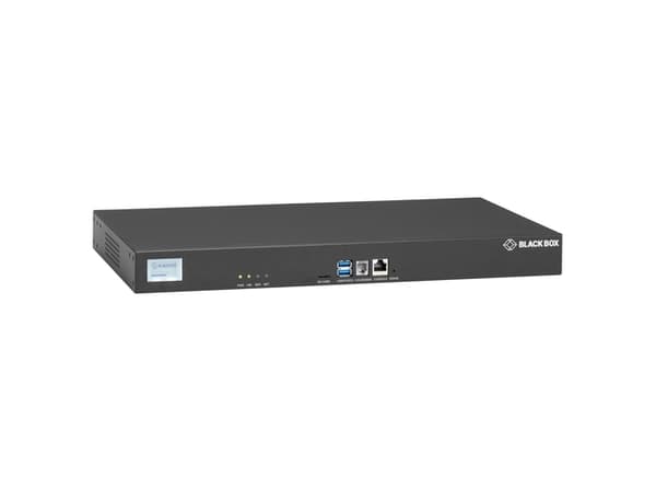 Black Box LES1748A-R2, SSL/TLS, RJ-45/USB Type-A, 45 x 432 x 45 mm, 4 kg, AC, 100-240 V