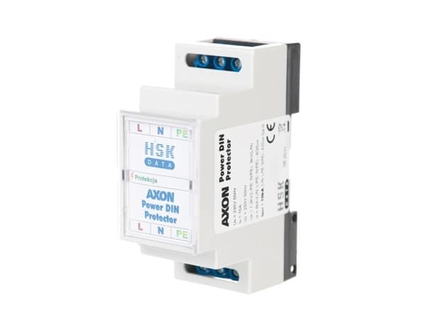AXON [POWER DIN PROTECTOR] - OVERSPÆNDINGSBESKYTTELSE TIL INDUSTRIELT AUTOMATISERINGSUDSTYR (MULTIKANALSBESKYTTELSESSYSTEM)