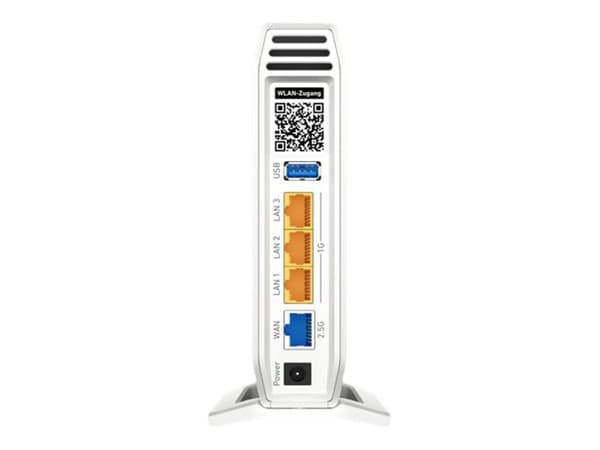 FRITZ!Box 4060, Wi-Fi 6 (802.11ax), Kolmikaista (2,4 GHz/5 GHz/5 GHz), Ethernet LAN, Valkoinen, Pöytäreititin