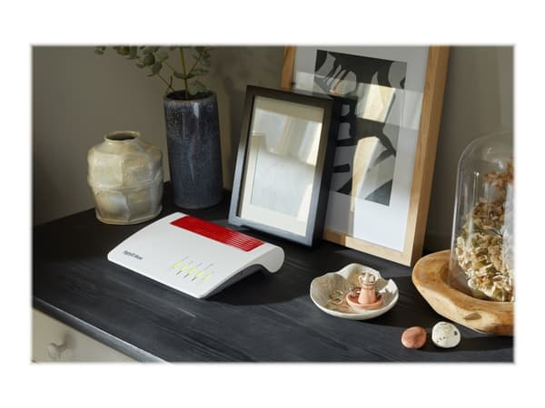 AVM FRITZ!Box 7590 AX - Trådløs ruter - DSL-modem 4-portssvitsj - 1GbE - Wi-Fi 6 - Dobbeltbånd - VoIP-telefonadapter (DECT)