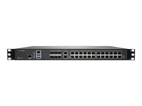 SonicWall NSa 5700 - Tietoturvalaitteet - korkea saatavuus - 10 GigE, 5 GigE, 2,5 GigE - 1U - telineasennettava