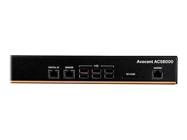 Avocent ACS Advanced Console Server ACS8016MDAC-400 - Konsolserver - 16 portar - 1GbE, RS-232 - 1U