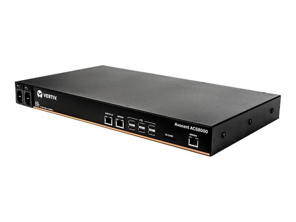 Avocent ACS Advanced Console Server ACS8016MDAC-400 - Konsolserver - 16 portar - 1GbE, RS-232 - 1U