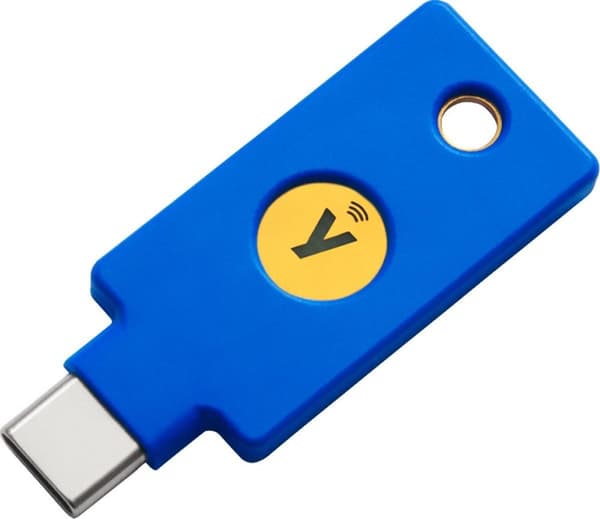 Säkerhetsnyckel C NFC från Yubico