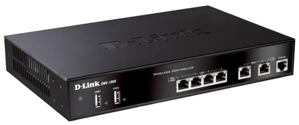 D-Link Wireless Controller DWC-1000 - verkonhallintalaite - 4 porttia - Ethernet, Fast Ethernet, Gigabit Ethernet (DWC-1000)