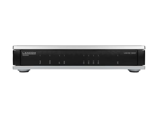 LANCOM 1800EF - Ruter - 4-ports switch - GigE
