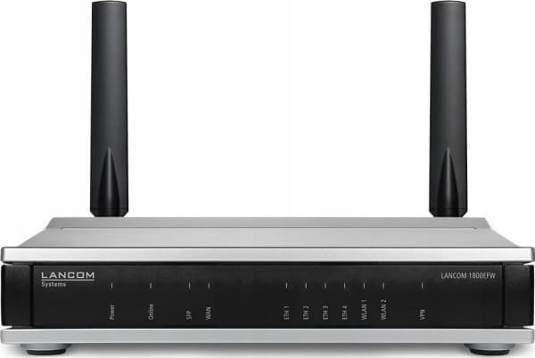 LANCOM 1800EFW - Trådløs ruter 5-port svitsj - 1GbE - Wi-Fi 6 - Dobbeltbånd