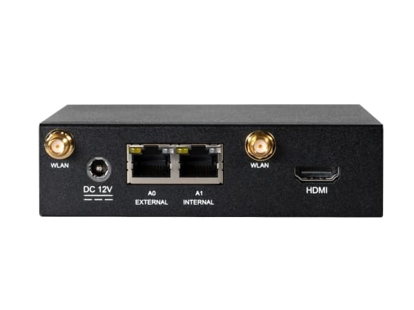 Securepoint Black Dwarf G5 as a Service, 1,85 Gbit/s, 0,31 Gbit/s, 300 MB/s, Utvendig, 802.11a, 802.11b, 802.11g, Wi-Fi 4 (802.11n), Wi-Fi 5 (802.11a