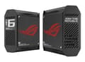 Miniatyrbilde 4 av 5: ASUS ROG Rapture GT6 - Wi-Fi-system - (2 rutere) - inntil 5800 kvadratfot - maske 1GbE, 2.5GbE - Wi-Fi 6 - Dobbeltbånd