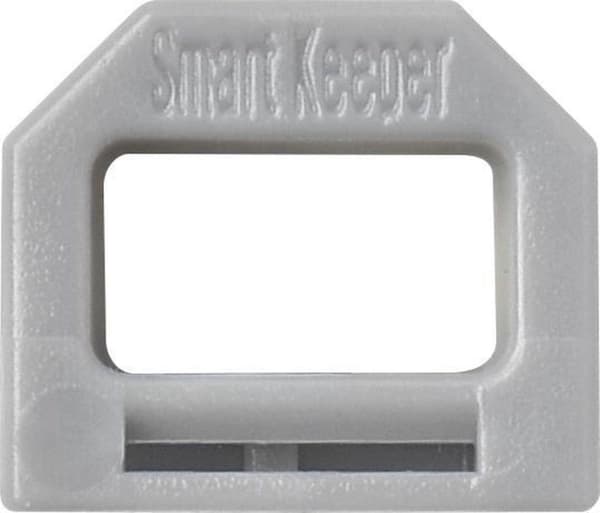 Smartkeeper BL04P1GY -liitäntälohko USB Type-B harmaa muovi, 10 kpl (BL04P1GY)