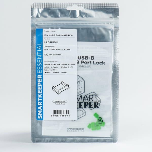 Smartkeeper UL04P1GN Interface Blok Grøn 10 stk (UL04P1GN)