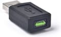 Miniatyrbillede 4 af 5: Smartkeeper MUL04P1GN Interfaceblok USB Type-B Grøn 10 stk (MUL04P1GN)