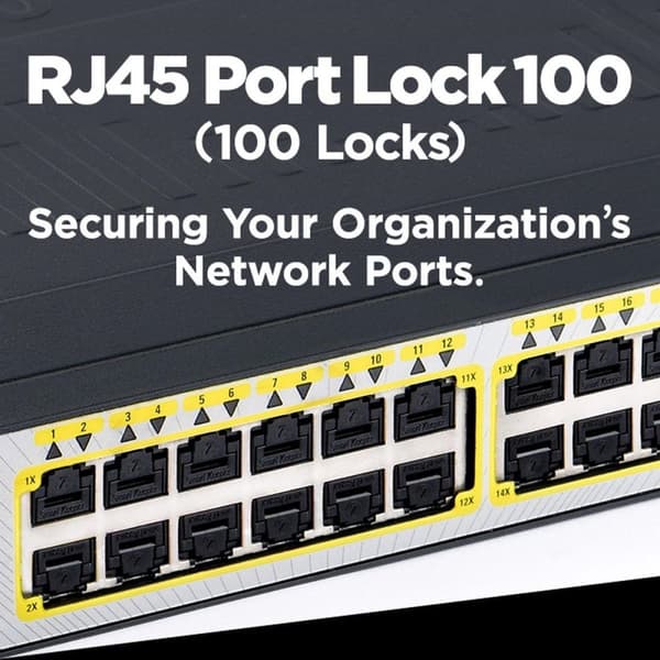 Smartkeeper NL03P2BK liitäntälohko RJ-45 musta 100 kpl (NL03P2BK)