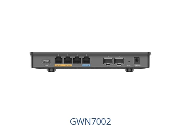 Grandstream GWN7002 MultiWANGigabitVPN-ruter med integrerte brannmurer