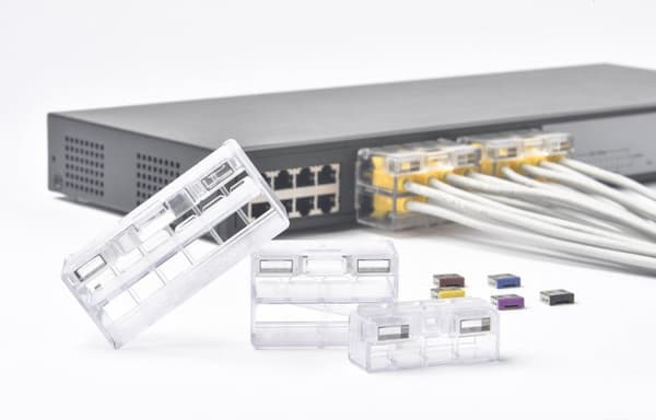 Smartkeeper CSK-NM10/P8 Interfaceblok RJ-45 Transparent plast 1 stk (CSK-NM10/P8)