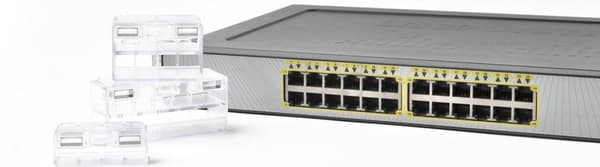 Smartkeeper CSK-NM10/P12 Interfaceblok RJ-45 Transparent plast 1 stk (CSK-NM10/P12)