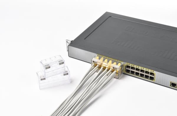 Smartkeeper CSK-NM10/P12 Interfaceblok RJ-45 Transparent plast 1 stk (CSK-NM10/P12)
