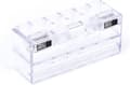 Miniatyrbillede 1 af 5: Smartkeeper CSK-NM10/P12 Interfaceblok RJ-45 Transparent plast 1 stk (CSK-NM10/P12)