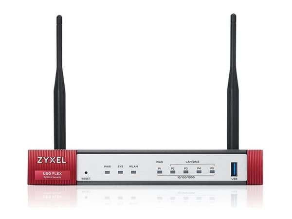 Zyxel ZyWALL USG FLEX 50AX - Brannvegg - 4 porter - 1GbE - Wi-Fi 6 - 2.4 GHz, 5 GHz - skystyring