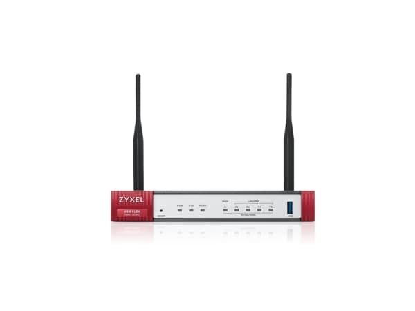 Zyxel ZyWALL USG FLEX 100AX - Brannvegg - 4 porter - 1GbE - Wi-Fi 6 - 2.4 GHz, 5 GHz - skystyring