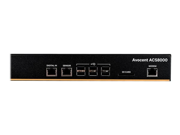 Avocent ACS Advanced Console Server ACS8032MDAC-400 - Konsollserver - 32 porter - 1GbE, RS-232 - 1U