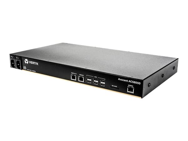 Avocent ACS Advanced Console Server ACS8032MDAC-400 - Konsollserver - 32 porter - 1GbE, RS-232 - 1U