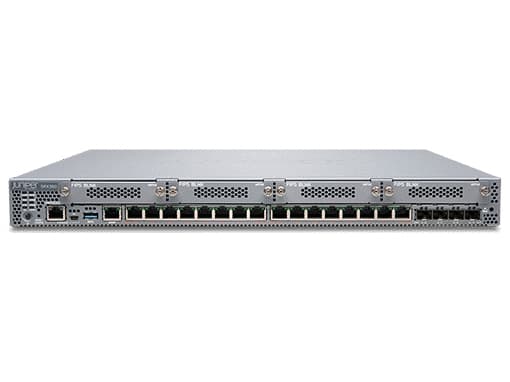 Juniper Networks SRX380 - Tietoturvalaite - 10 GigE - Ilmavirta edestä taaksepäin - 1U - Telineasennettava