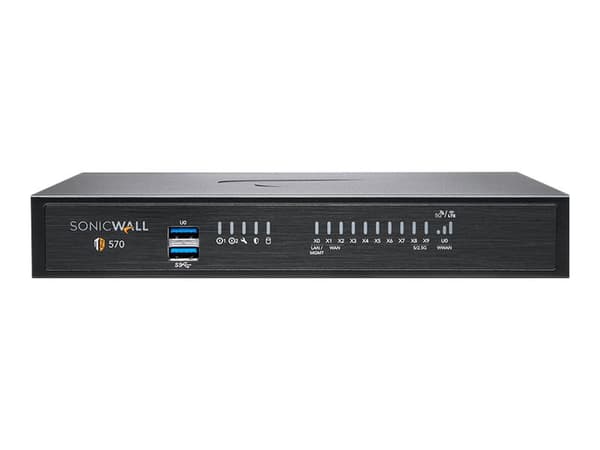 SonicWall TZ Series (Gen 7) TZ570 Säkerhetsfunktion med 3 års