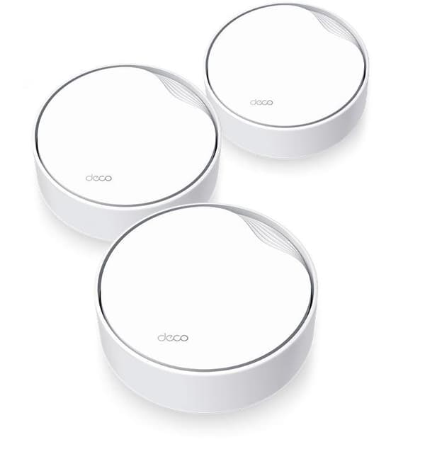 Wireless Router|TP-LINK|Wireless Router|3-pack|3000 Mbps|Mesh|Wi-Fi 6|1x10/100/1000M|1x2.5GbE|DHCP|DECOX50-POE(3-PACK)