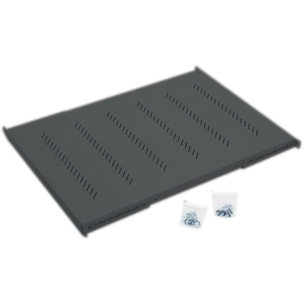 Triton perforated shelf 19" 1U/550mm max. load 150kg RAB-UP-550-H4