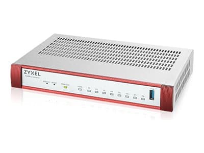 Zyxel ZyWALL USG FLEX 100HP - Brannvegg - med 1-års Security Bundle - 8 porter - 1GbE - skystyring