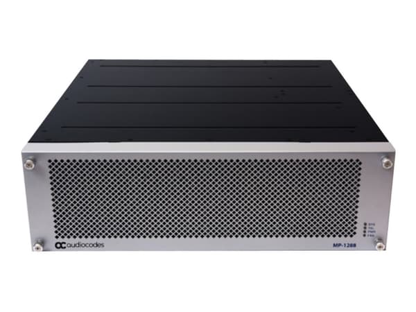 MediaPack 1288 high density analog gateway with 216 FXS ports and dual AC power supply (MP1288-216S-2AC)
