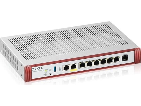 Zyxel ZyWALL USG FLEX 100HP - Brannvegg - 8 porter - 1GbE - skystyring