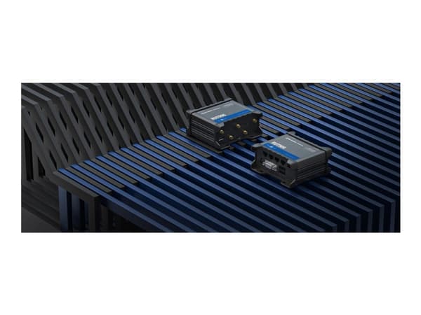 Teltonika RUT906 - Trådløs ruter - WWAN 3-portssvitsj - RS-232, RS-485 2,4 GHz - 4G, 2G, 3G - DIN-skinnemonterbar