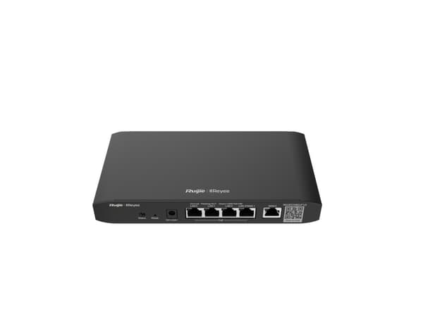 Ruijie Reyee RG-EG105G-P V2 | Router | 5x RJ45 1000Mb/s, 4x PoE+, 54W, 100 användare, molnhantering