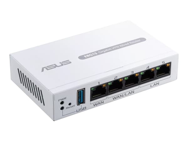 ASUS ExpertWiFi EBG15 - Ruter 4-portssvitsj - 1GbE - WAN-porter: 3