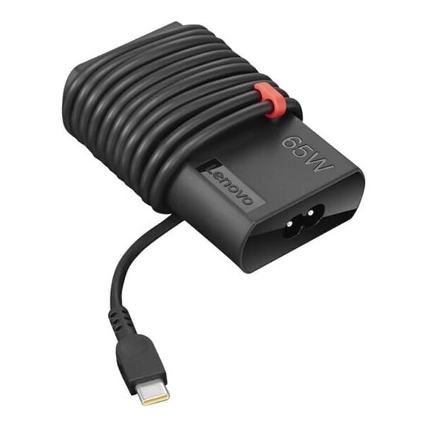 Lenovo ThinkPad 65 W Slim AC Adapter (USB Type-C) - strømforsyning Sort